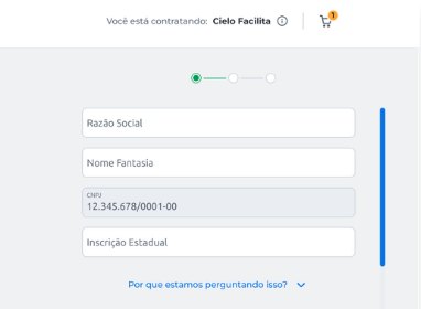Cielo checkout confirmation screen